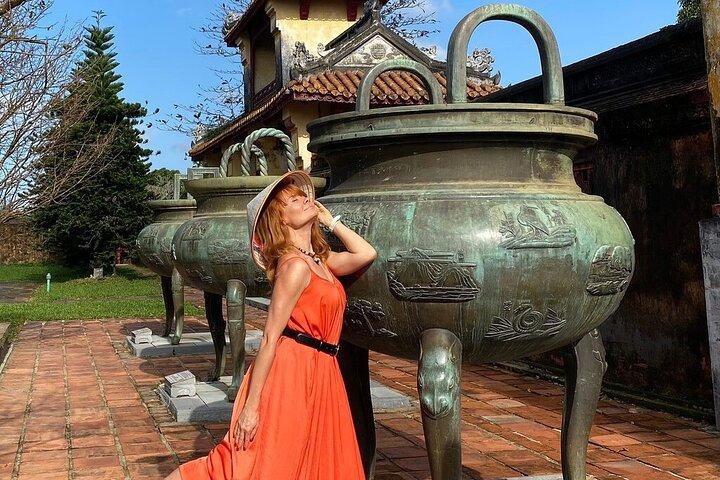 Scoperta della città imperiale di Hue da Da Nang o Hoi An Day Tour