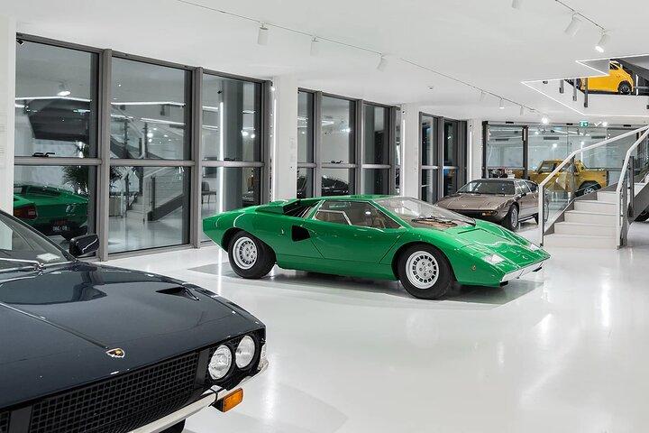 Bologna Modena com ingressos para os museus Lamborghini e Ferrari