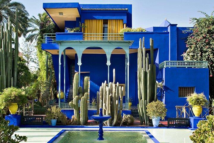 Jardim Majorelle, St Laurent, Museu Berbere Ida e volta e ingressos