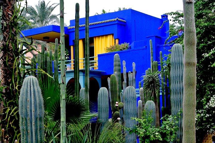 Jardim Majorelle, St Laurent, Museu Berbere Ida e volta e ingressos
