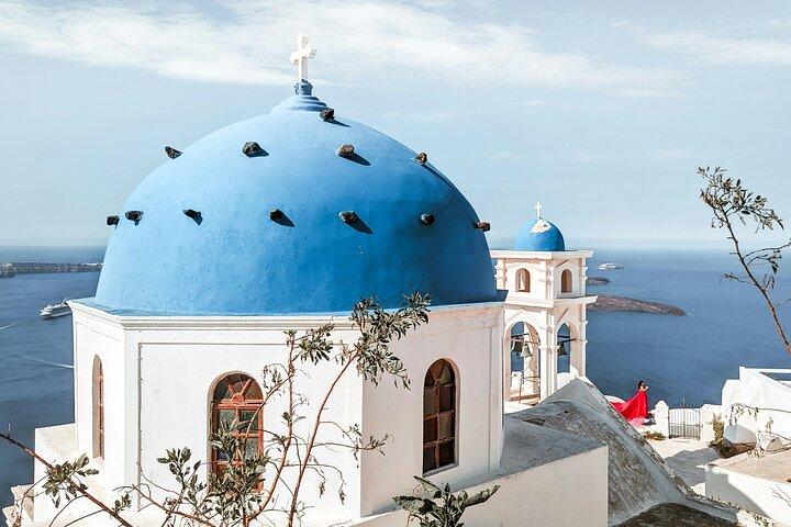 Visita guiada privada de 5 horas em Santorini