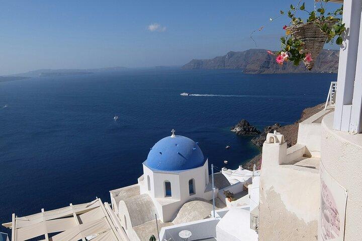 Visita guiada privada de 5 horas em Santorini