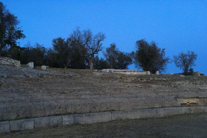 Visite nocturne dans une ancienne cité perdue près de Lecce