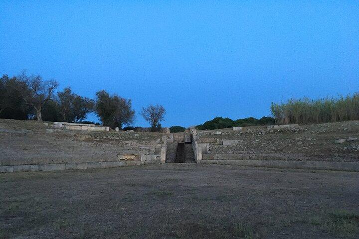 Visite nocturne dans une ancienne cité perdue près de Lecce