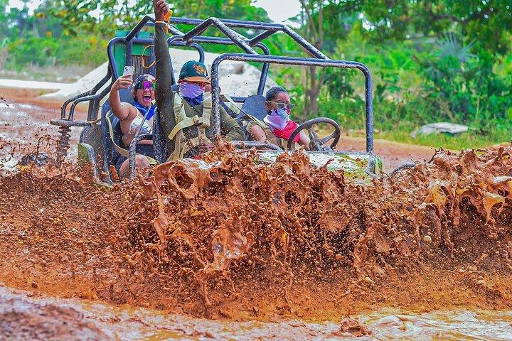 Passeio de buggy na selva café, degustação de chocolate Cenote