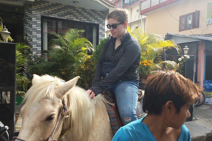 5 Stunden Reiten nach Sarangkot in Pokhara