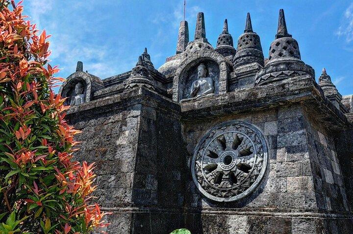 North Bali highlights: Buddhist temple, Waterfall & hot spring