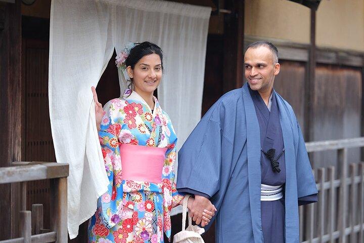 京都着物レンタルミモザカップルプラン着物浴衣レンタル