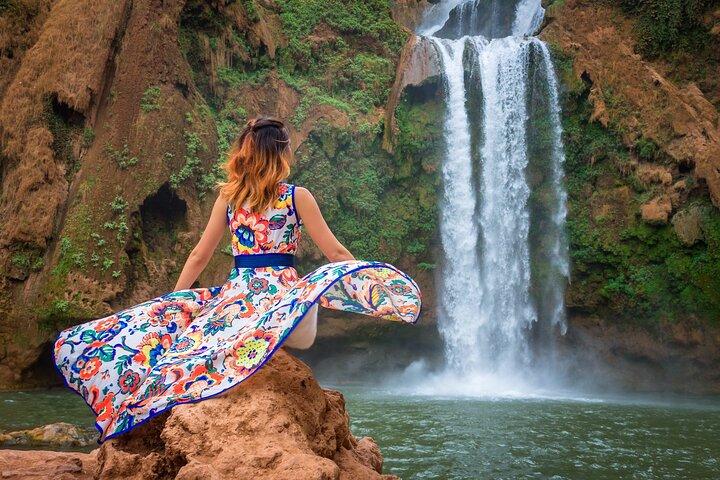 マラケシュからのOuzoud Waterfalls Private Day Trip