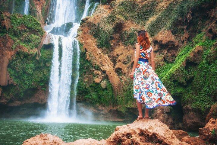 マラケシュからのOuzoud Waterfalls Private Day Trip