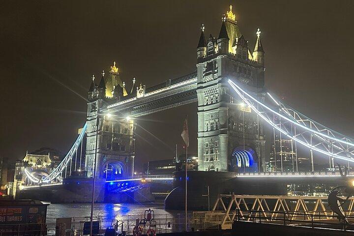 Excursion nocturne en cabine noire privée à Londres avec prise en charge à l'hôtel