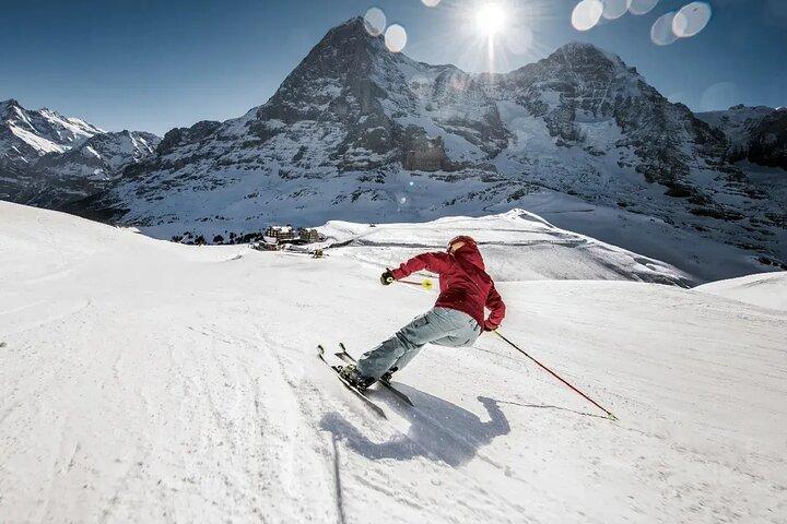 Excursion d'une journée au ski à Grindelwald depuis Zurich