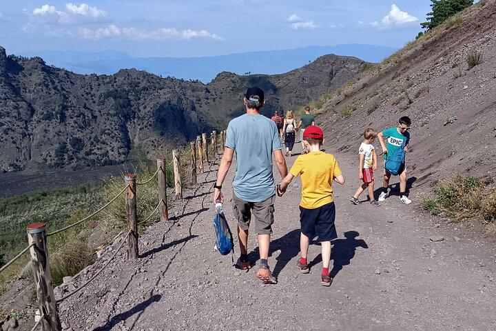 Kindvriendelijke privétour Pompeii en Vesuvius vanuit Sorrento