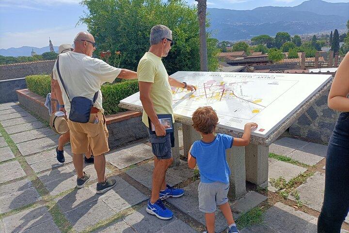 Kindvriendelijke privétour Pompeii en Vesuvius vanuit Sorrento