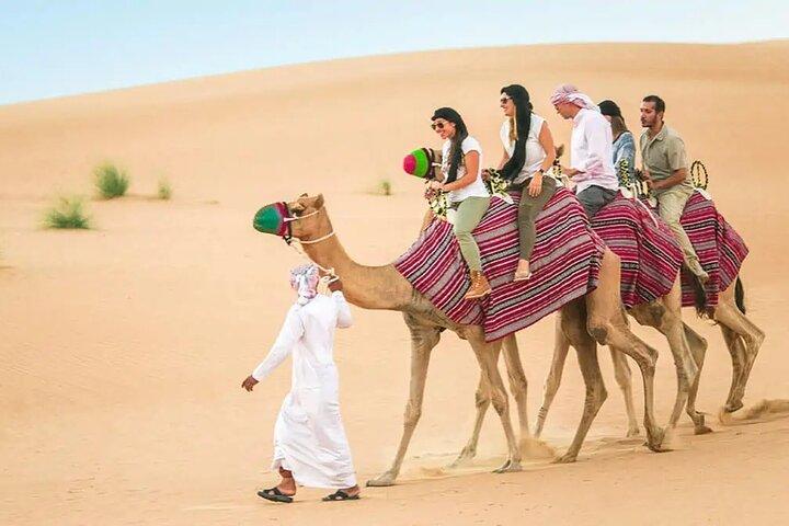 Dubai Privé Ochtend Woestijn Safari Dune Bashing, Kameelrit, ATV