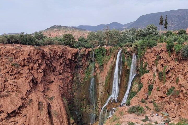 Marrakech: Dagstur til Ouzoud-vandfaldene + guide