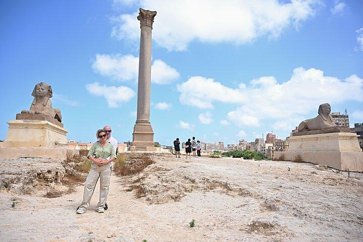 Excursion d'une journée avec déjeuner à Alexandrie, au Caire