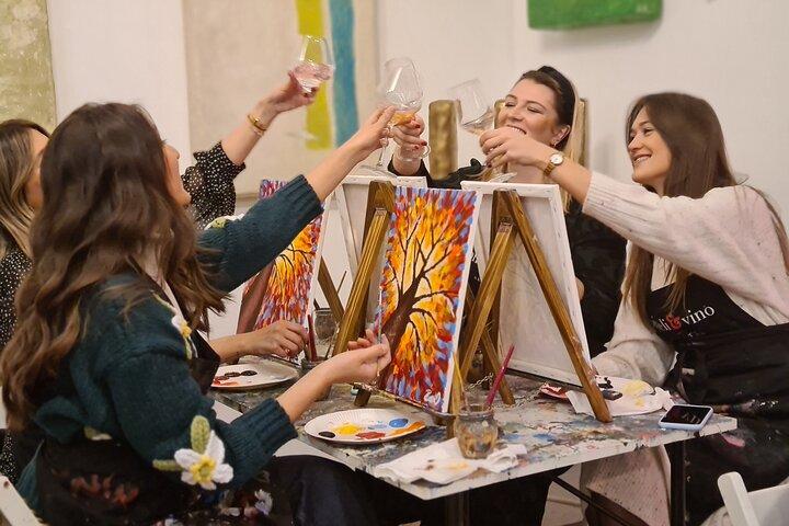 Farve og vin fest oplevelse med ubegrænset vin i Rijeka