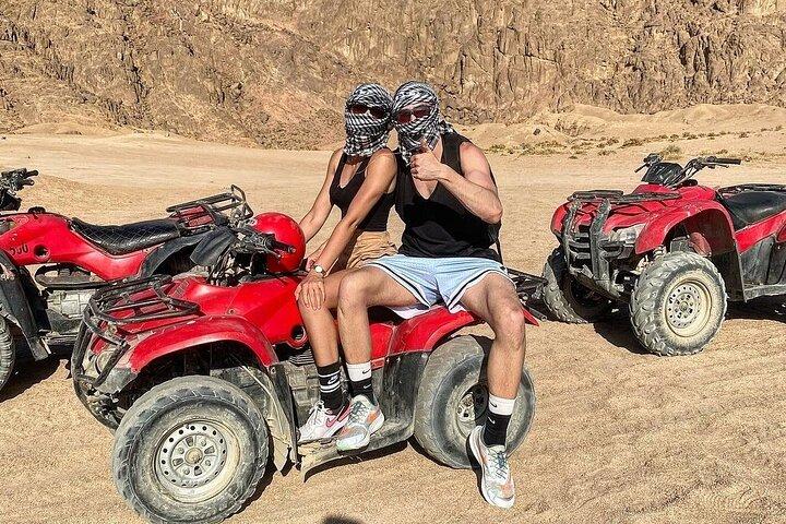 Safari compartilhado no deserto e atividades marítimas em Sharm El Sheikh