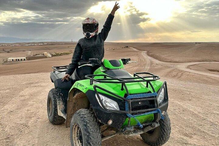 Agafay Desert : Quad and camel ride