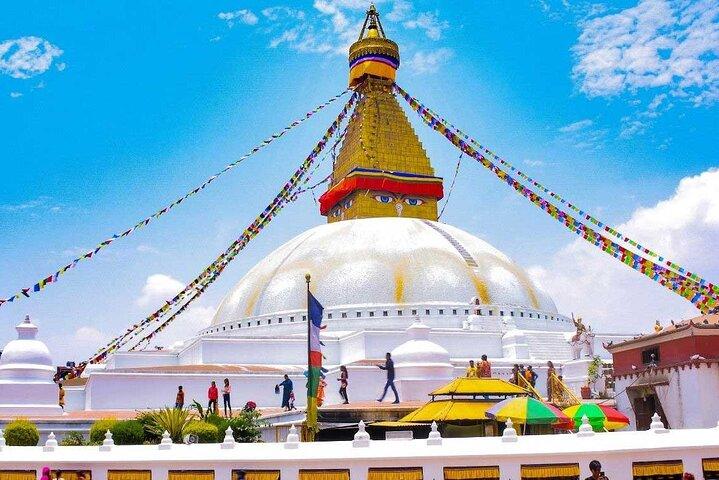 Tour privato del tempio buddista di Kathmandu di mezza giornata con guida