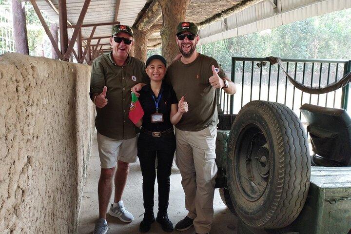 Tour espresso dei tunnel di Cu Chi – piccolo gruppo, mezza giornata
