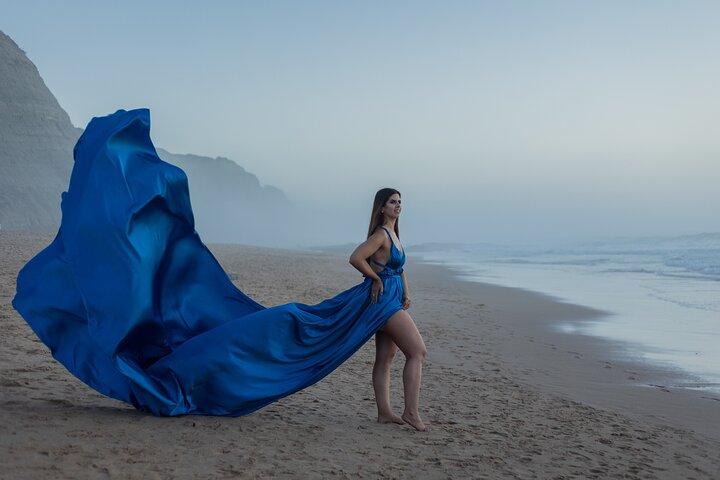 Lisbon Flying Dress & Fashion Photoshoot på ikoniske steder