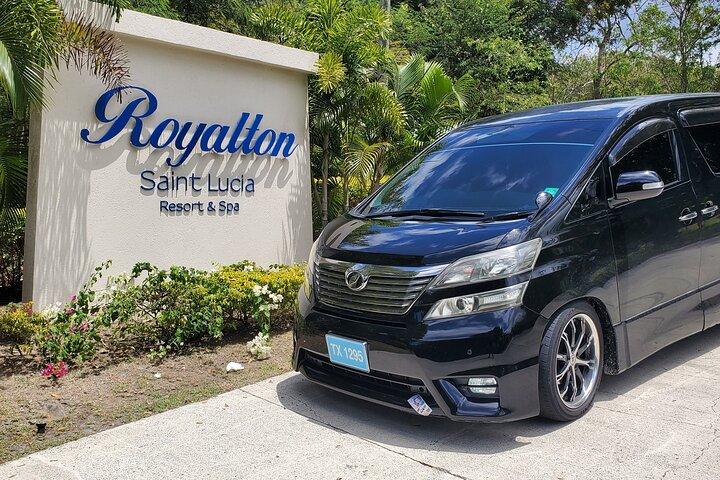 St Lucia flygplats & hotelltransfer