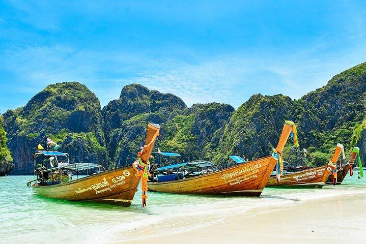 Khaolak : Phi Phi & Maya Bay Tour en lancha rápida con traslados & almuerzo