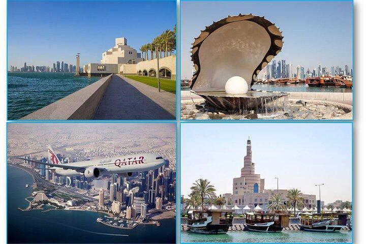 Visita Doha: tour della città di Doha e giro in crociera in Dhow