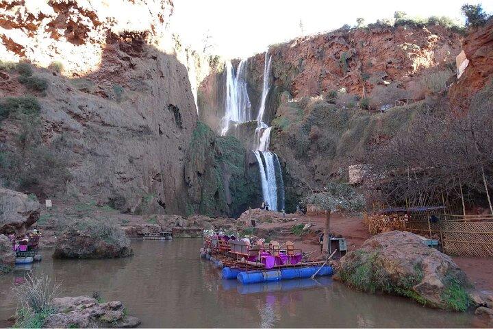 Escursioni alle cascate di Ouzoud da Marrakech con giro in barca