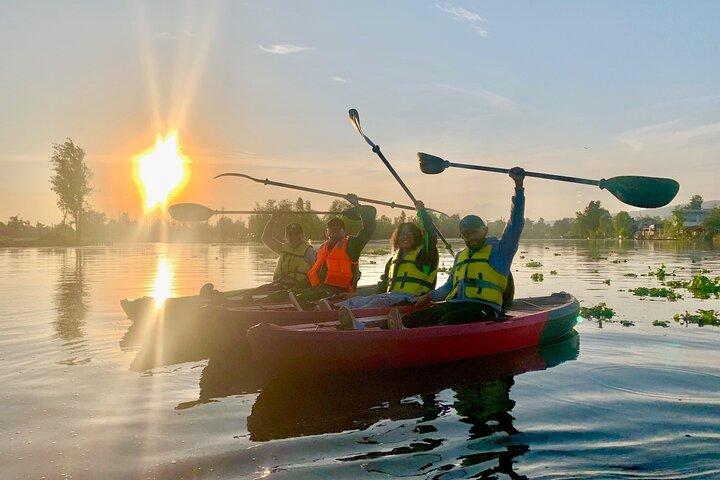 Kayak tour in Xochimilco