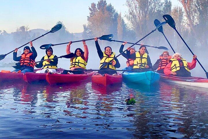 Kajaktur i Xochimilco