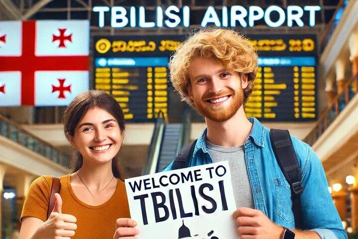 Privétransfers van Tbilisi Airport naar hotels in heel Georgië (24/7)