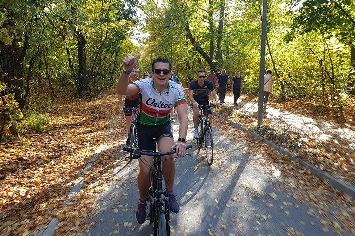 Budapest Ciclismo de montaña electrónico en Buda Hills - Top of Budapest
