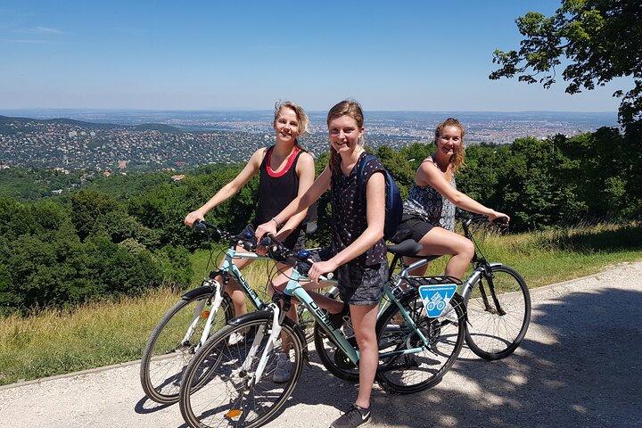 Budapest Ciclismo de montaña electrónico en Buda Hills - Top of Budapest