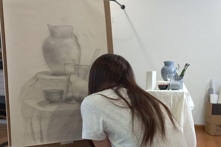 Beginner Painting & Drawing Class in Hanoi – Art Tutor Hanoi