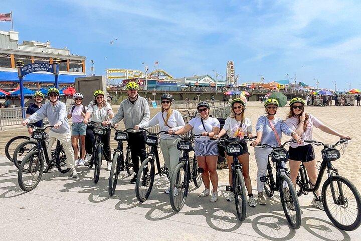 Tour privado en bicicleta por Santa Mónica y Venice Beach