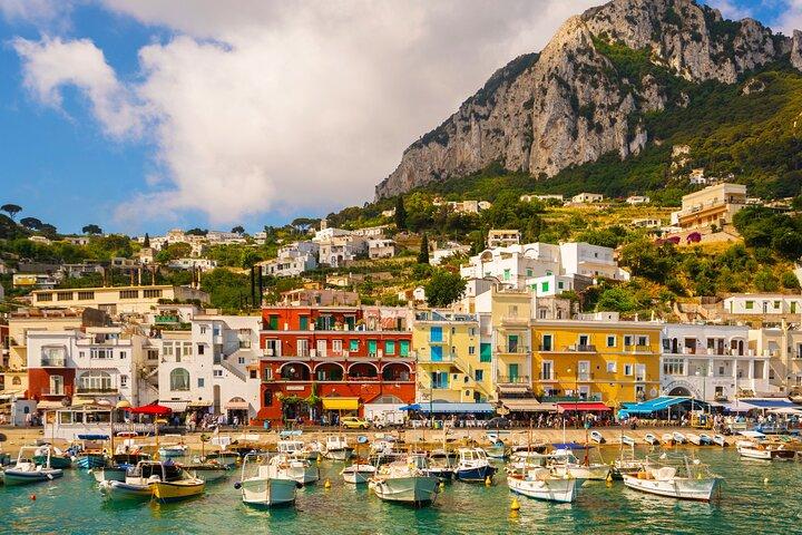 Dagtocht Capri, Anacapri en Blauwe Grot vanuit Sorrento