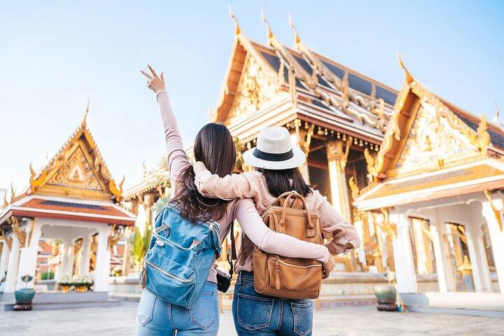 Templos históricos de Bangkok, mercados y degustación de comida