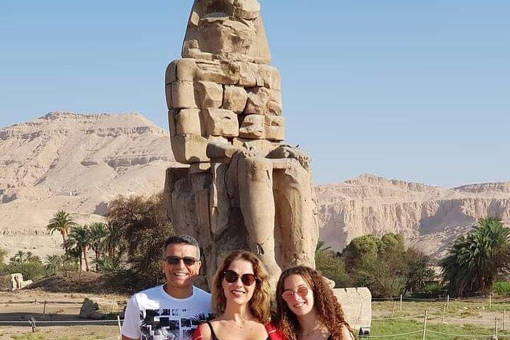 Sharm ElSheikh: excursão privada de um dia a Luxor Tumba do Rei Tut de avião