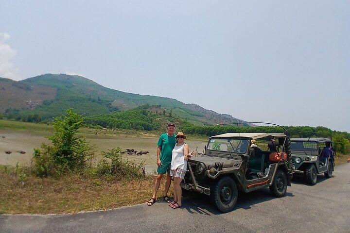 Tour privato da Hue a Hoi An in Jeep tramite Hai Van Pass o Vice Versa