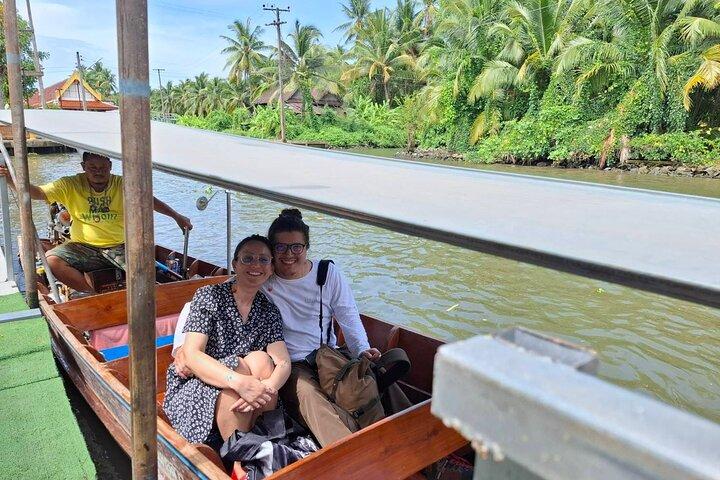 Tour Privado ao Mercado de Trem Maeklong e Mercado Flutuante