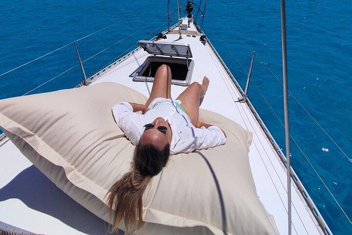 Expérience privée d'une journée de navigation à Ibiza et Formentera