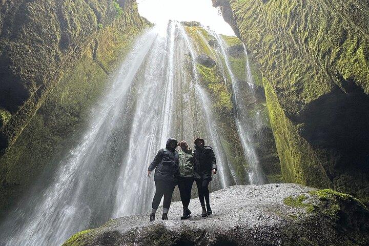 Black Sand Beach Waterfalls Glacier Private Zuidkust IJsland