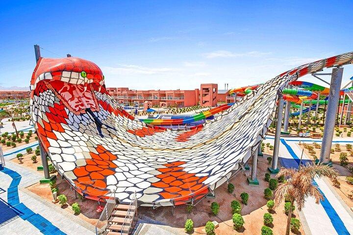 Parque acuático Neverland con almuerzo y traslados desde Hurghada