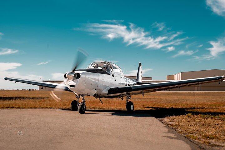 Tour panoramico privato del Texas meridionale in un aereo storico