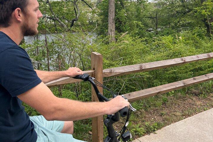 無料の電動自転車配達付き電動自転車レンタル