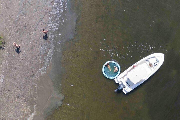 Paseo privado en barco por la tarde de 3 horas y excursión a la playa