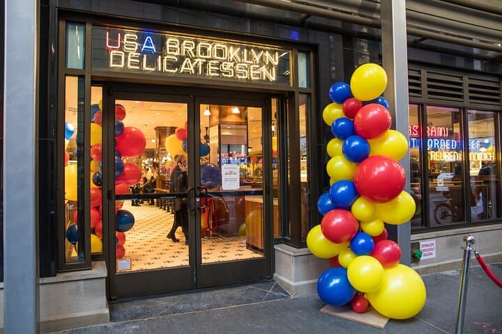 NYC Grab n Go Breakfast at USA Brooklyn Deli in Times Square